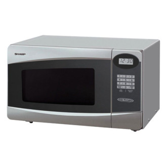 Sharp R-230R Microwave - Silver - 23 L